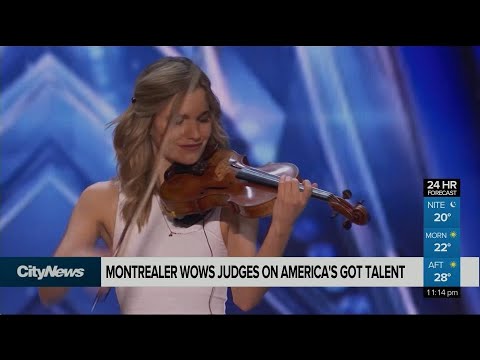 Montrealer Gabriella Laberge at America’s Got Talent