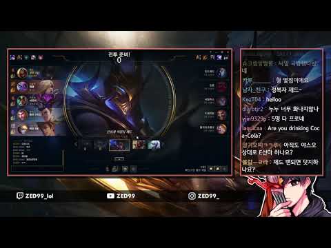 ZED99 PLAYS ZED VS SYLAS - KR GRANDMASTER PATCH 10.16