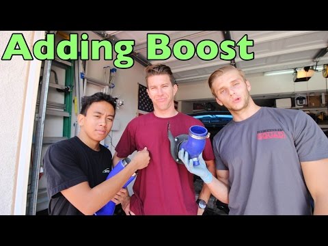 ADDING BOOST - Turbo Inlet Pipe Install On The Speed 3