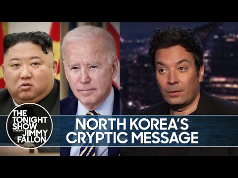 北韓向白宮發出的資訊，俄羅斯2020年大選干預｜《今夜秀》｜《今夜秀》。 (North Korea’s Message to White House, Russia’s 2020 Election Interference | The Tonight Show)