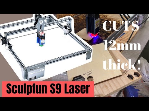 Обзор диодного лазера Sculpfun S9 // Лучший режущий лазер на рынке