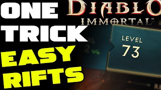 THIS TRICK Is Making CHALLENGE RIFTS EASY! Diablo Immortal