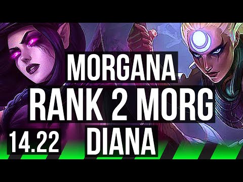 MORGANA vs DIANA (JGL) | Rank 2 Morg, 4/1/6 | NA Challenger | 14.22