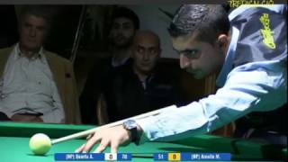 ANIELLO vs QUARTA - SEMIFINALE TROFEO BILIARDO CAROLI HOTELS - GALLIPOLI 2016