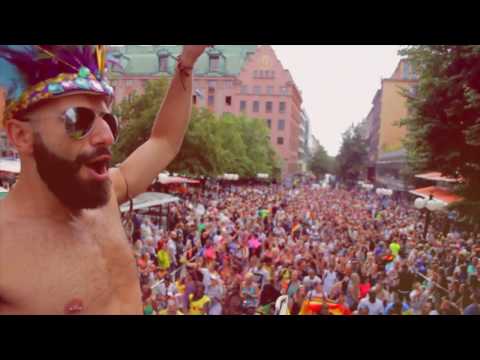 Stockholm Pride 2016 - Thomas Gylling och Mosquito avslutade paraden!