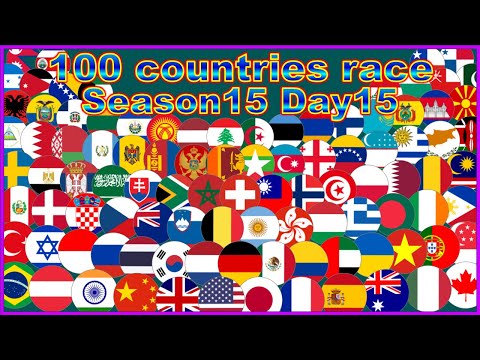 [Season15 Day15(Final)] 100 countries 39 stages marble point race | Marble Factory 2nd
