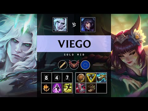 Viego Mid vs Ahri - EUW Grandmaster Patch 25.14