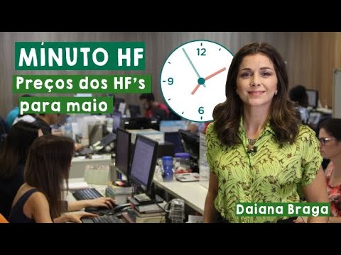 Preços dos hortifrútis para maio