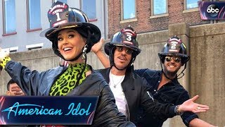 American Idol Judges Join the Louisville Fire Department for a Ride - AMERICAN IDOL 2018