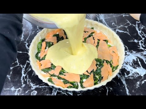 Petits et grands se réconcilieront avec les épinards avec cette quiche express 👩🏻‍🍳