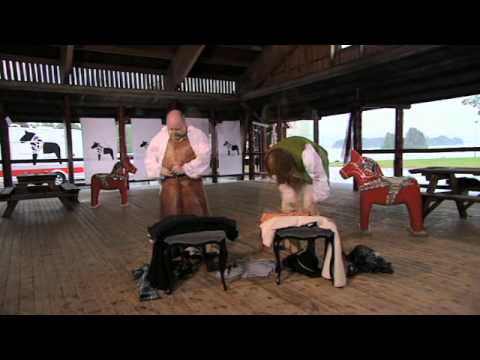 Joacim och Kalle - SM i folkdräkt