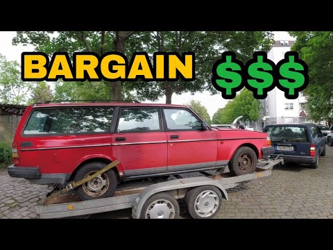 I Bought The CHEAPEST Volvo 240 Wagon in the Country!