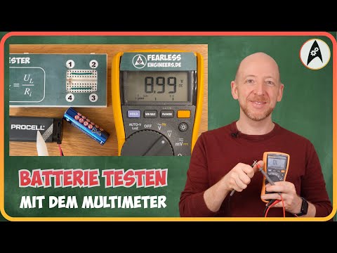 How to (correctly) measure batteries with a multimeter