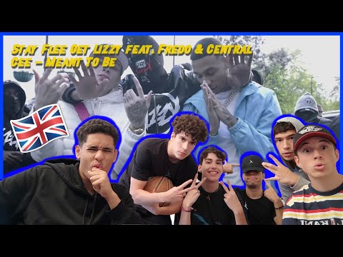 Stay Flee Get Lizzy feat. Fredo & Central Cee - Meant To Be // Spanish Gang REACTS // TEM HOTT