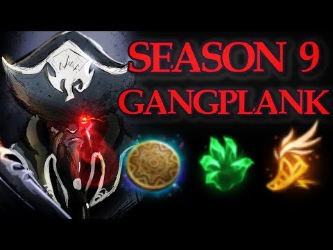 How to Season 9 Gangplank - Runes and Items