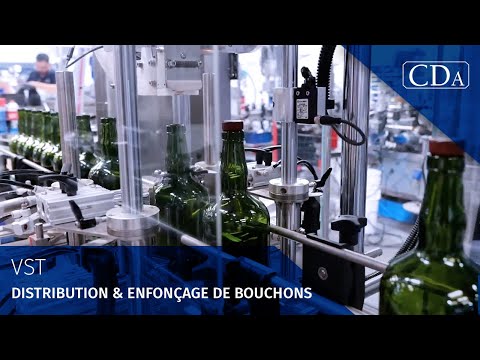Machine de distribution et d'enfonçage de bouchons en T | VST