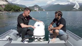 DF115B, il nuovo fuoribordo Suzuki di media potenza con comando meccanico. A cura di ‪@The_SeaTeam‬