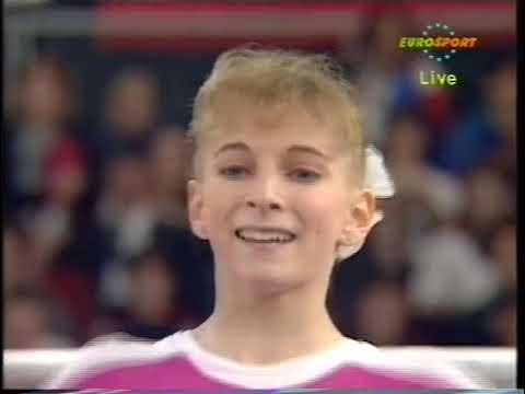 1993 World Gymnastics Championships - Women's Uneven Bars Final (Eurosport)