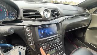 2013 Maserati GranTurismo Convertible Functions