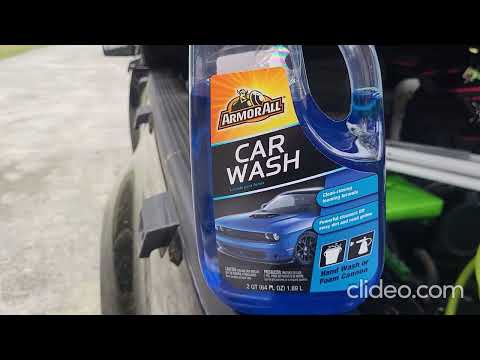 How Well Does Armor All Car Soap Foam?
