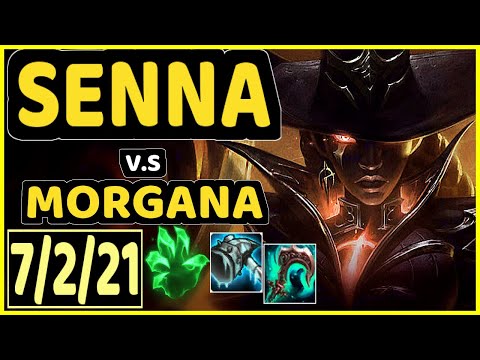 CAOS (SENNA) vs MORGANA - 7/2/21 KDA BOTTOM SUPPORT CHALLENGER GAMEPLAY - BR