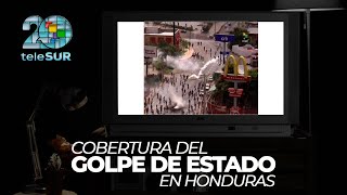 Cobertura de golpe de Estado en Honduras