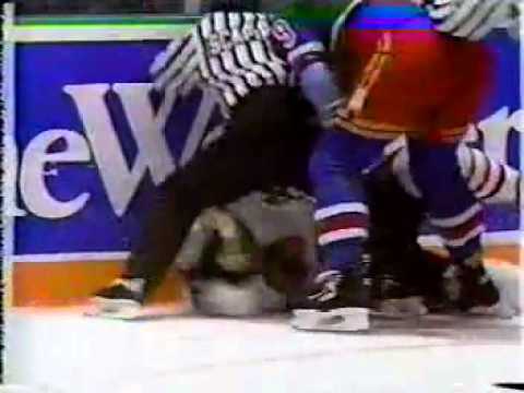 Adam Graves vs Mike Peluso, Round 1 March 11, 1992