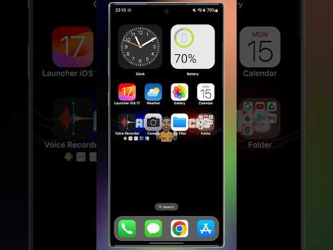 Best Free iOS 17 Launcher for Android