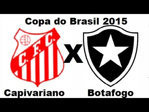 Capivariano 1 x 2 Botafogo - Copa do Brasil 2015 - Jogo Completo