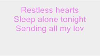 Faithfully - Glee Cast with Lyrics
