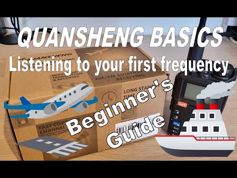 Quansheng Basics - Listening to your first frequency