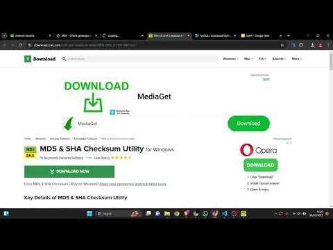 Cek Integrity with MD5 Checksum