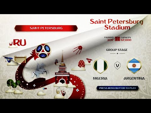 FIFA 18 WORLD CUP RUSSIA; NIGERIA V ARGENTINA (Legendary Difficulty Gameplay #3)