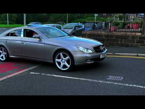 Mercedes CLS500 exhaust sound