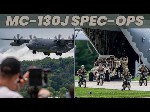 MC-130J Commando II Demo - USAF  Spec Ops - Spirit Of St. Louis Airshow 2024