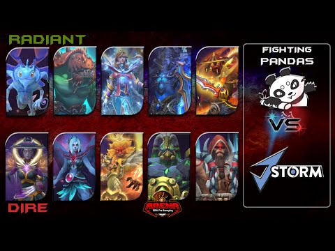 Fighting Pandas vs J.Storm Game 1 | WePlay! Bukovel Minor 2020 | Arena