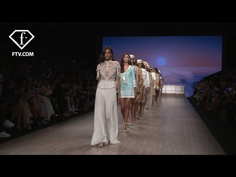 The woman and the sea - S/S 20 collection of Elisabetta Franchi | FashionTV | FTV