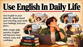 Use English In Daily Life | Speak Naturally With Simple Practice | Learn English With Podcast ✅