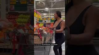 JAADEN KYRELLE GROCERY SHOPPING #shorts #baddie
