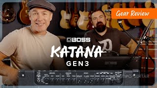 Video thumbnail for REVIEW: Boss Katana Gen 3 Guitar Amplifier by JustinGuitar