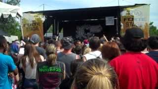 Chiodos New Song HD Warped Tour 2013 "Expensive Conversations In Cheap Motels"