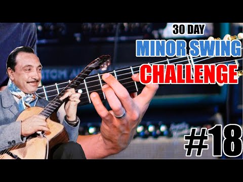 Minor Swing 30 Day Challenge: Day #18 Let's Chord Solo