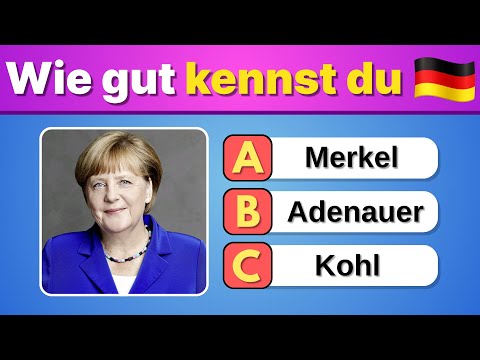 Wie gut kennst du Deutschland?🍺 | Allgemeinwissen Quiz!🧠 | 50 Fragen💡