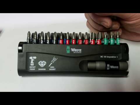 Wera Impaktor Bit-Check Set of 30 Review