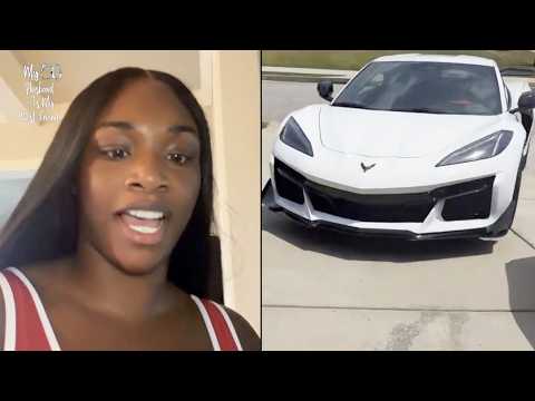Thumbnail for "My Man In Love With Me" Claressa Shields Gives Brief Tour Of Her Home & New Corvette! 🚘 by video, Corvet, Corvett, vide