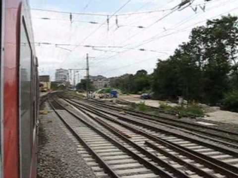 Bahnstrecke Erlangen-Nürnberg während Bauarbeiten für die S-Bahn (S1)