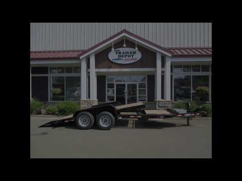 The Trailer Depot- CAM Superline 8-Ton Extra Wide Tilt Trailer