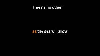 Great Big Sea -  Wave over Wave  - clay wood karaoke