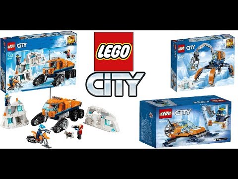Lego City Arctic Summer 2018 sets images