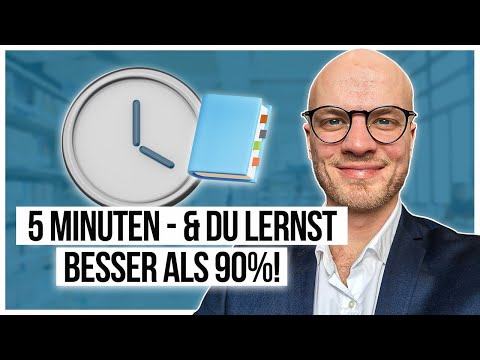 Effektiv für Jura lernen in 5 Minuten erklärt